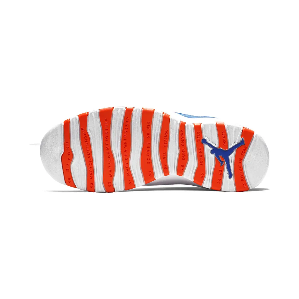 Jordan 10 Retro Tinker Racer Blue/Team Orange-Black (310805-408)