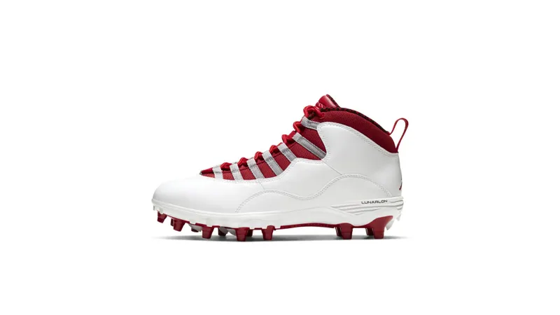 Jordan 10 TD Mid Gym Red White/Light Steel Grey-Gym Red (CQ2073-106)