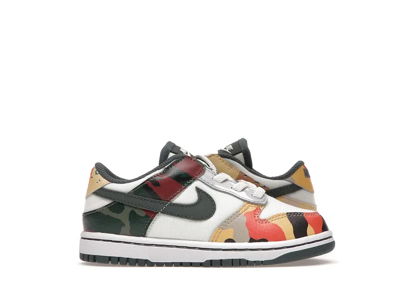 Nike Dunk Low Sail Multi-Camo (TD) (DB1902-100)