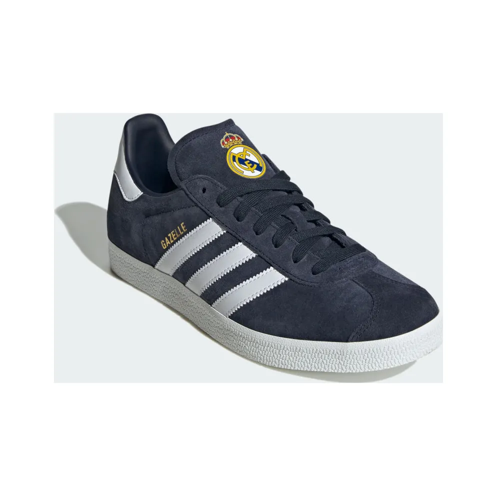 adidas Gazelle Real Madrid Legend Ink / Cloud White / Gold Metallic (IE8502)