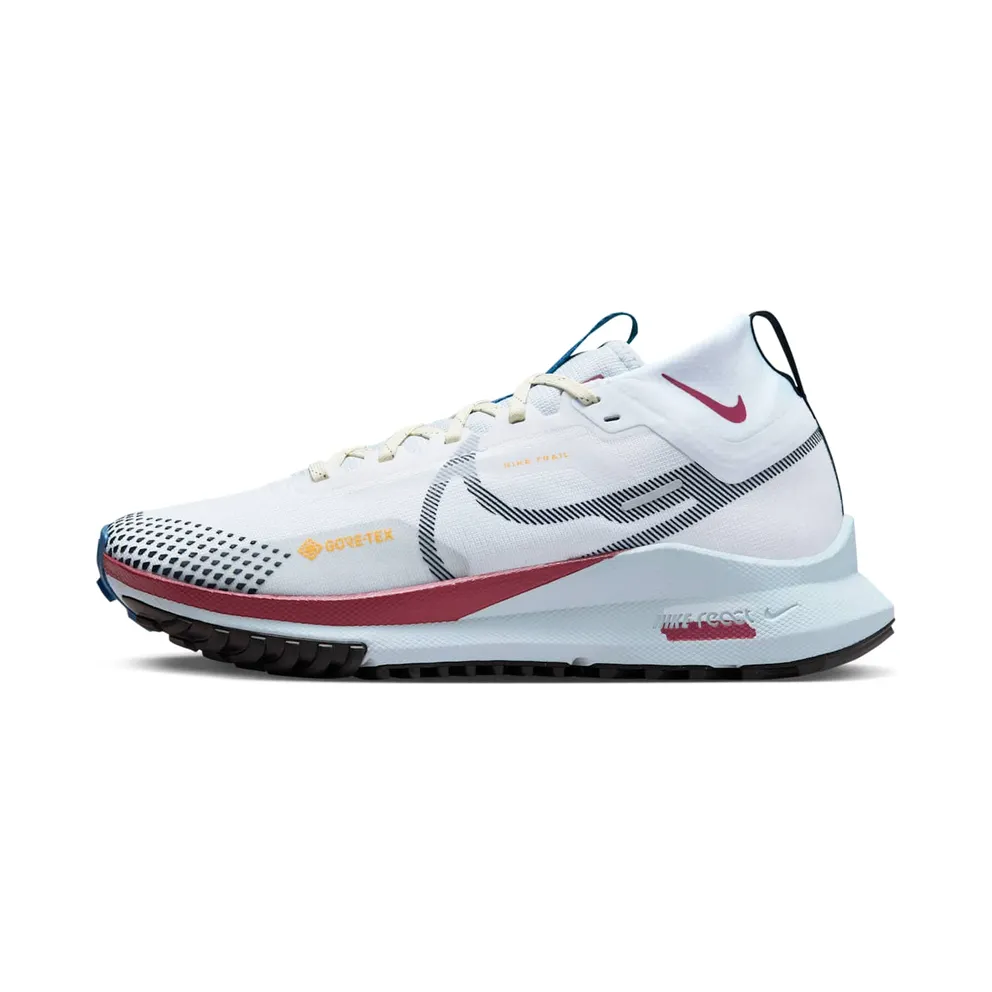 Nike React Pegasus Trail 4 Gore-Tex White Cedar Court Blue Black (DJ7929-102)