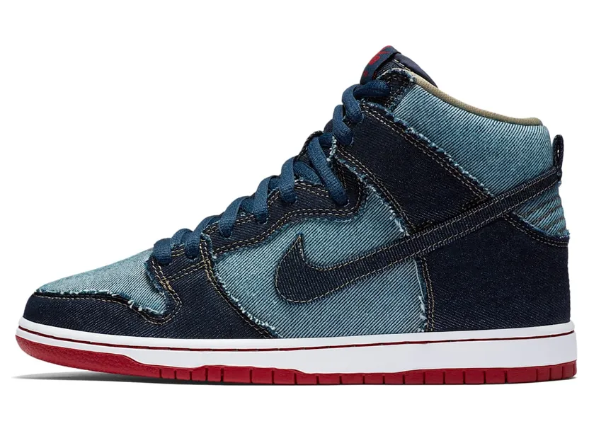 Nike SB Dunk High Reese Forbes Denim Friends and Family (Special Box) ((Special Box) 881758-441)