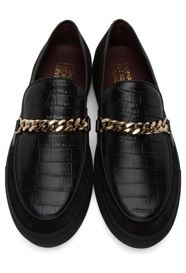 Human Recreational Services Black El Dorado Loafers (UI20GF0300X1C1) (5)