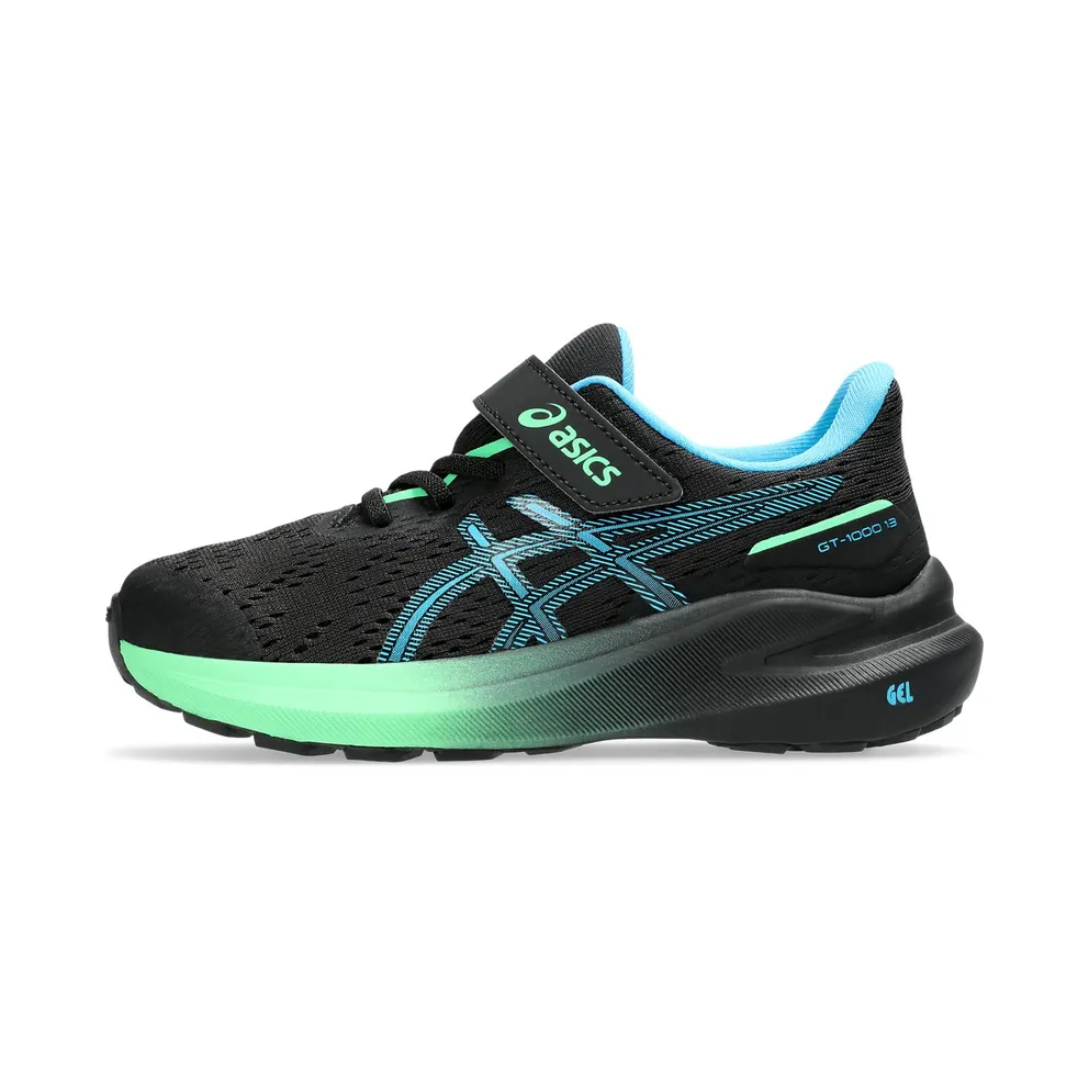 ASICS GT-1000 13 Black Digital Aqua (1014A344-001)