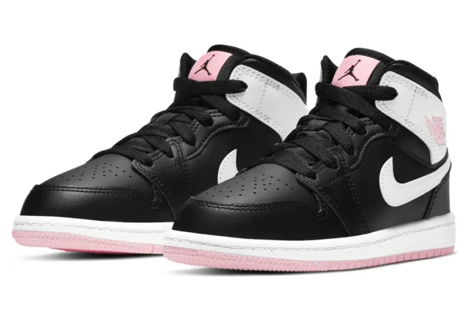 Jordan 1 Mid Arctic Pink Black (PS) (640737-061)