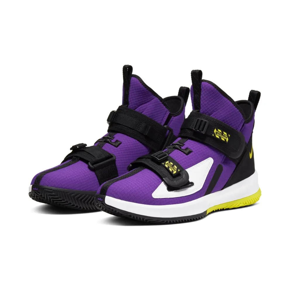 Nike LeBron Soldier 13 Voltage Purple Voltage Purple/Dynamic Yellow-Black (AR4225-500)