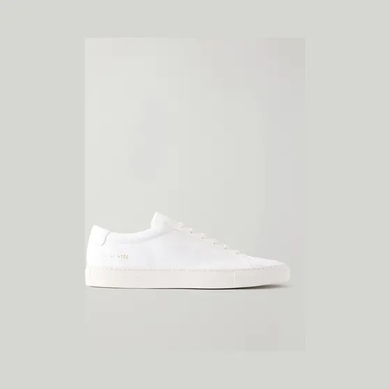 Common Projects Achilles Leather Sneakers White (2610)