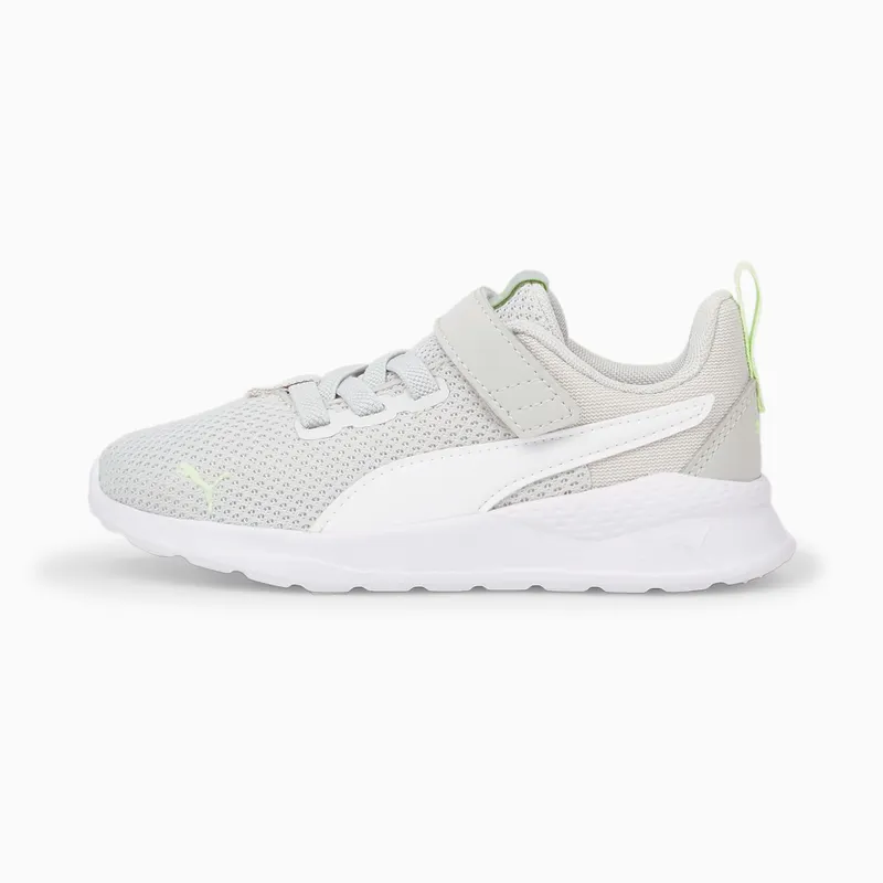 PUMA Anzarun Lite Kids’ Gray Violet/White/Paradise Green (372009-18)