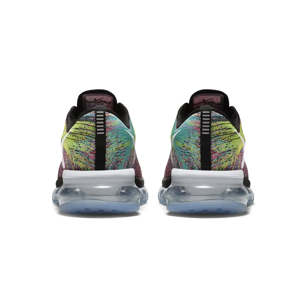 Nike Flyknit Air Max Muti-Color Pink Pow Chlorine Blue (W) Black/Pink Pow/Chlorine Blue (620659-004)