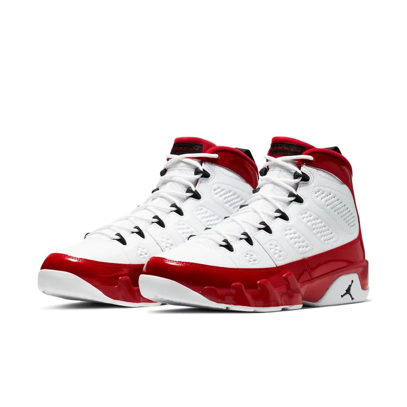 Jordan 9 Retro White Gym Red White/Black-Gym Red (302370-160)
