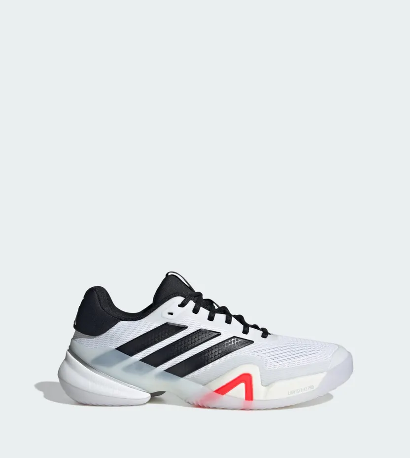 Adidas Barricade 14 Tennisschoenen Cloud White / Core Black / Lucid Red (JR9153)