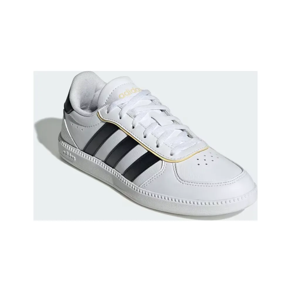 adidas Breaknet Sleek Shoes Kids “Cloud White / Core Black / Orange Tint” (JQ3056)