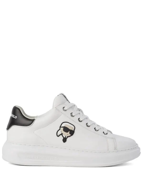 Karl Lagerfeld Ikon NFT Kapri leren – White (KL62530N100)