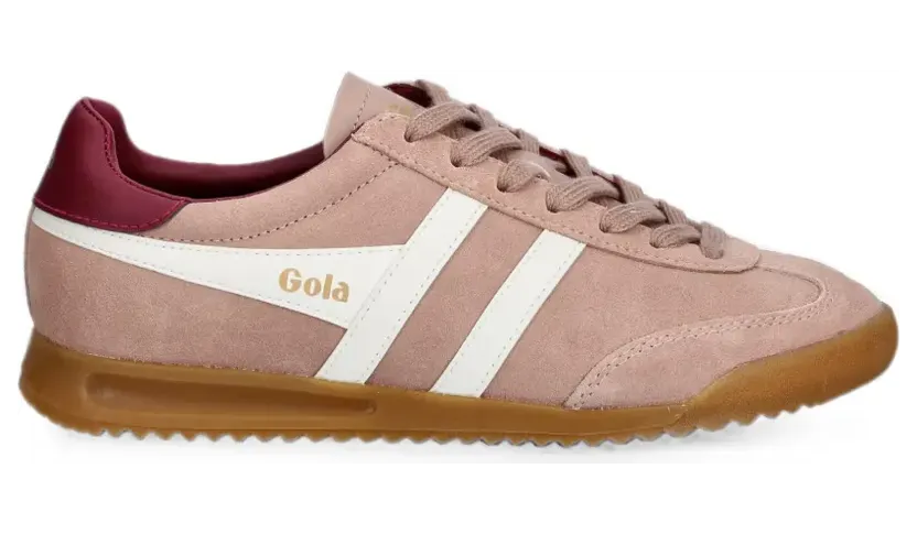 Gola Torpedo sneakers met vlakken en logo-print – Roze (CLB761CI2)