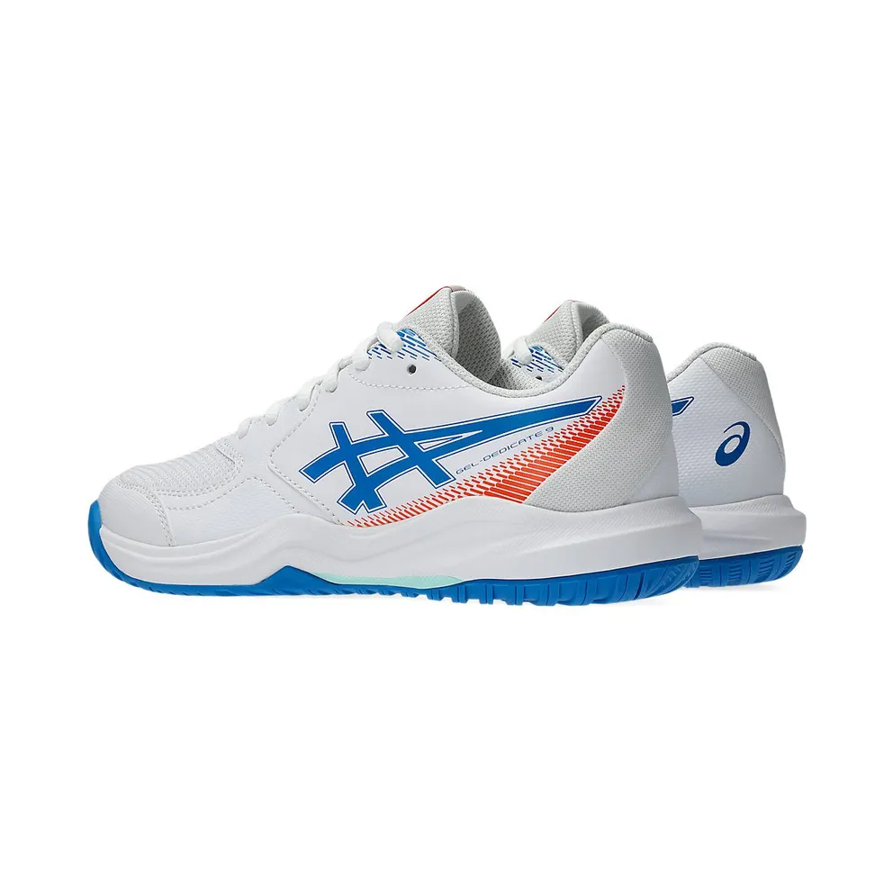 ASICS GEL-DEDICATE 9 GS “White / Directoire Blue” (1044A085-100)