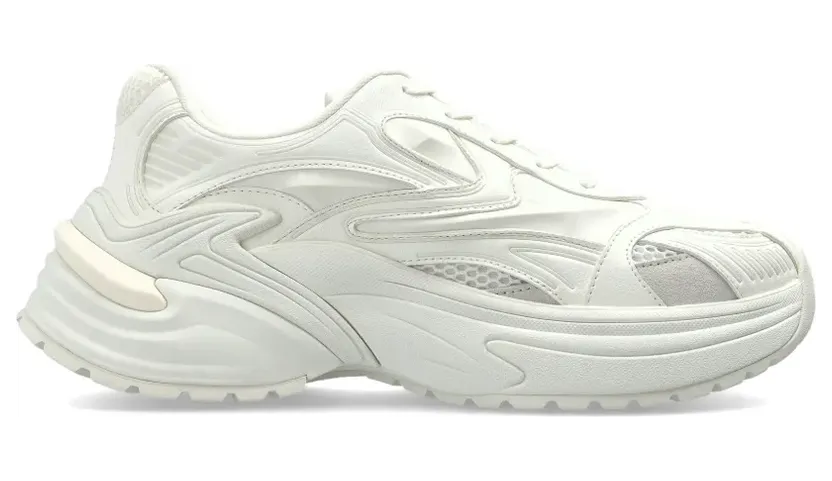 Emporio Armani Sneakers mit Einsätzen – Weiß (EM004829AF23185)