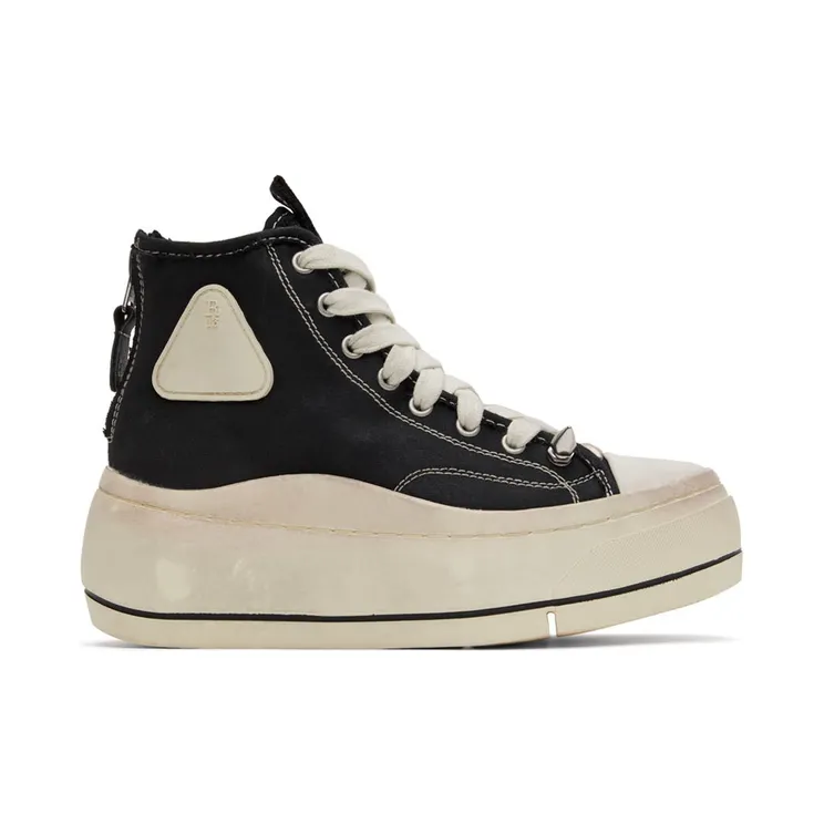 R13 Black Pyramid Studded Kurt Sneakers (R13MS5034-001)