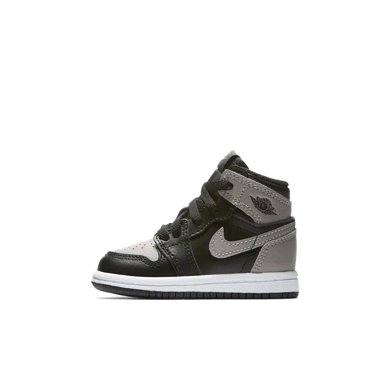 Jordan 1 Retro High Shadow 2018 (TD) Black/Shadow Grey-White (AQ2665-013)