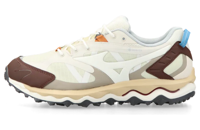 Mizuno Wave Mujin TL Gore-Tex (summer sand / pristine / chicory coffee) – D1GA237306