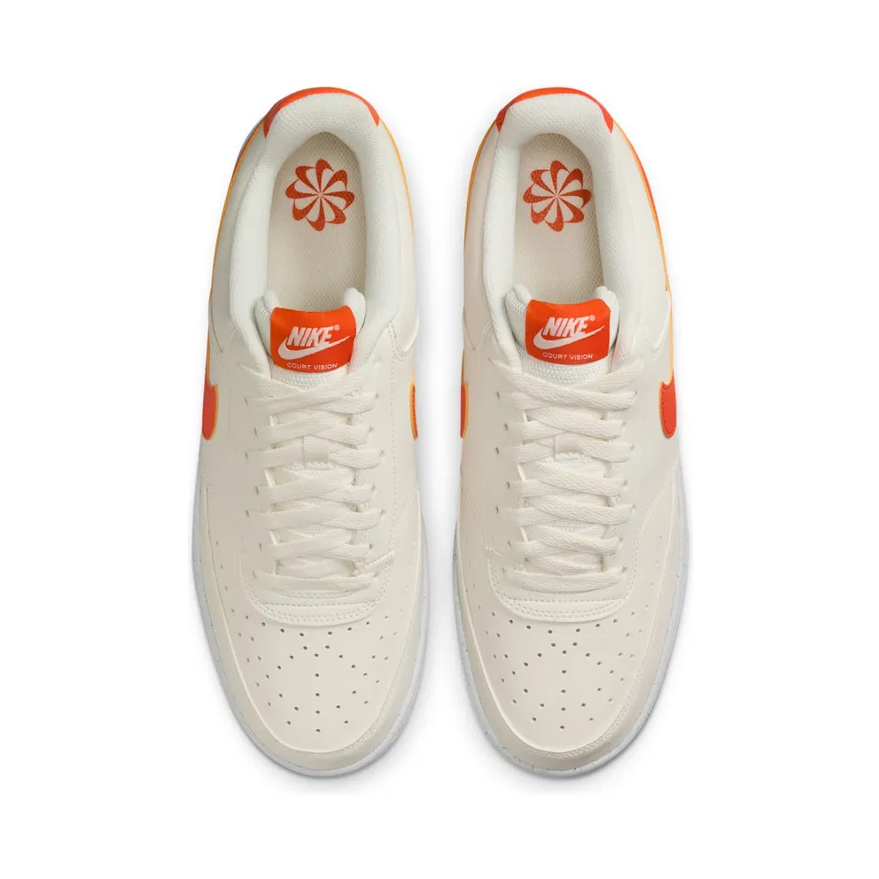 Nike Court Vision Low Next Nature Sail White Safety Orange (DH2987-115)