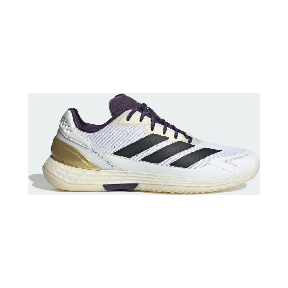 adidas Defiant Speed 2 Cloud White Core Black Aurora Plum (JR2008)