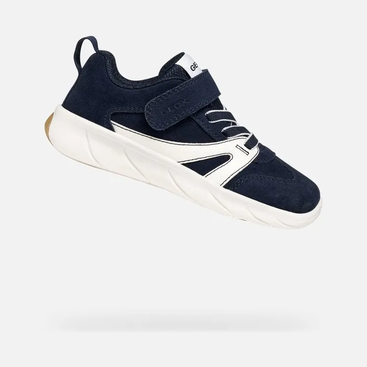 Geox Foot-run “Bleu marine foncé/Blanc” (J66PDA022BCC4P1Z)