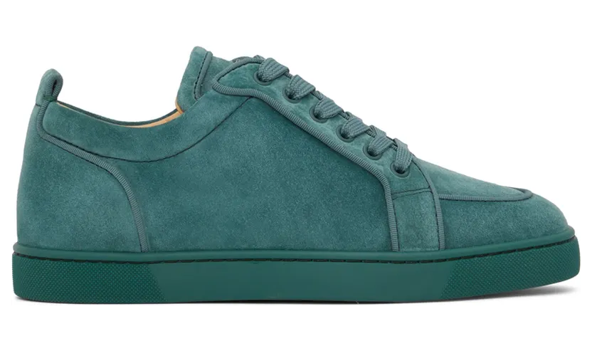 Christian Louboutin Green Rantulow Orlato Flat Sneakers (3180608)