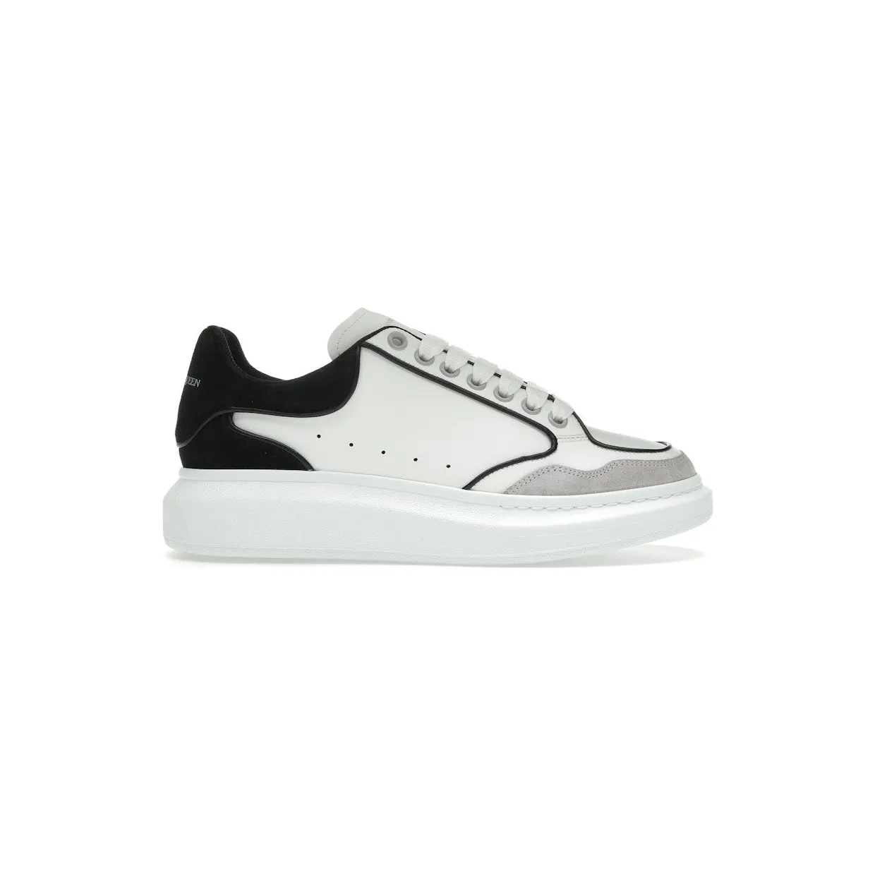 Alexander McQueen Oversized White Black Grey (777300-WIE9J-8732)