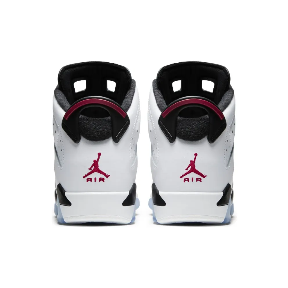 Jordan 6 Retro Carmine 2014 (GS) White/Carmine-Black (384665-160)