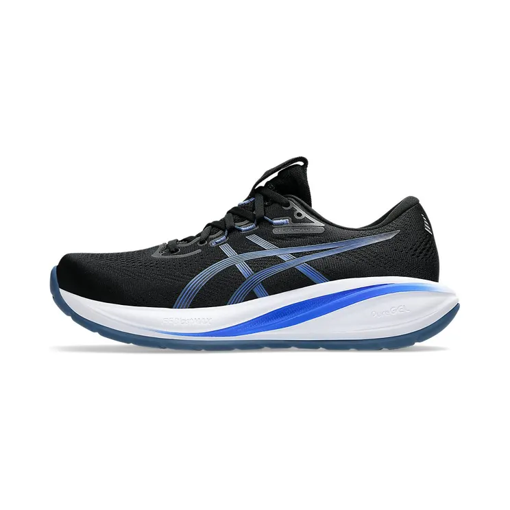ASICS GEL-CUMULUS 28 “Black / Neon Blue” (1011C143-006)