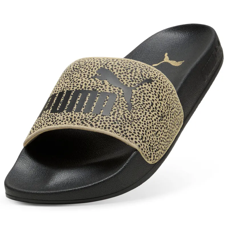 Puma Leadcat 2.0 Topcat Slides “Toasted Almond / Puma Black” (404846_01)