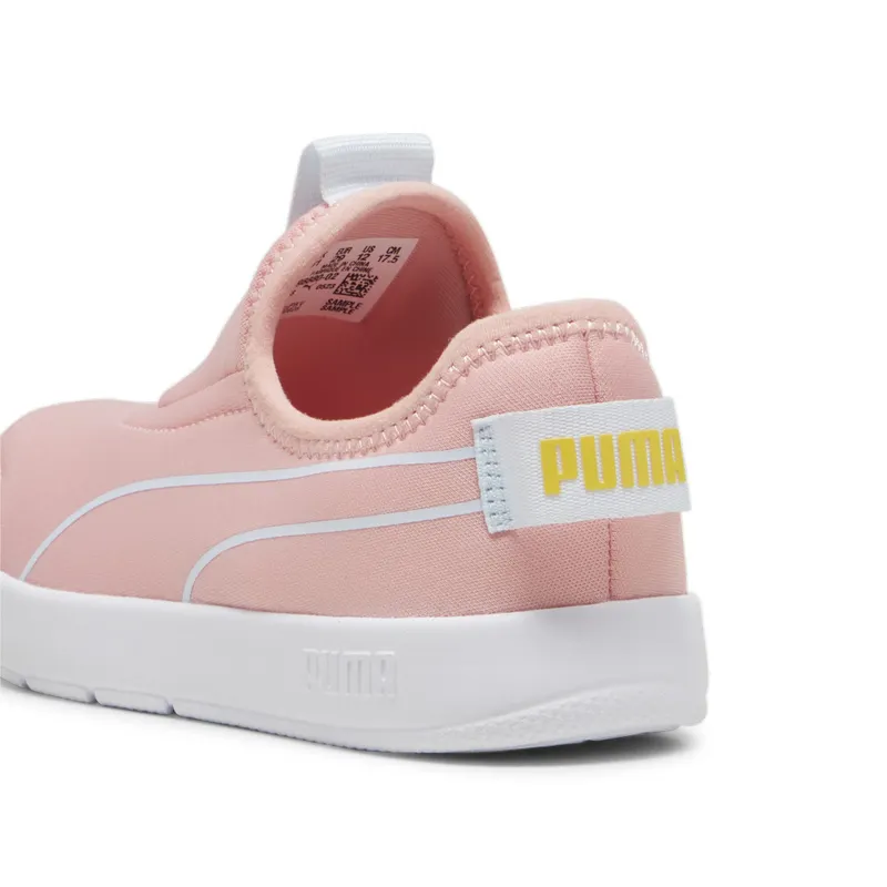 Puma Courtflex v3 “Peach Smoothie / Icy Blue” (398880_02)