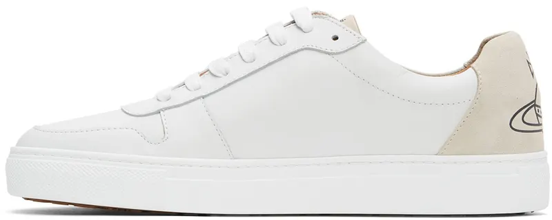 Vivienne Westwood White Apollo Trainer Low Sneakers (75020002M-L0005-)