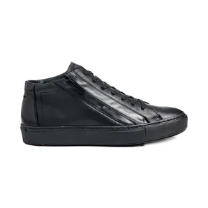 Lloyd Anthony High-Top-Sneakers mit Reißverschluss “Black” (2361100)