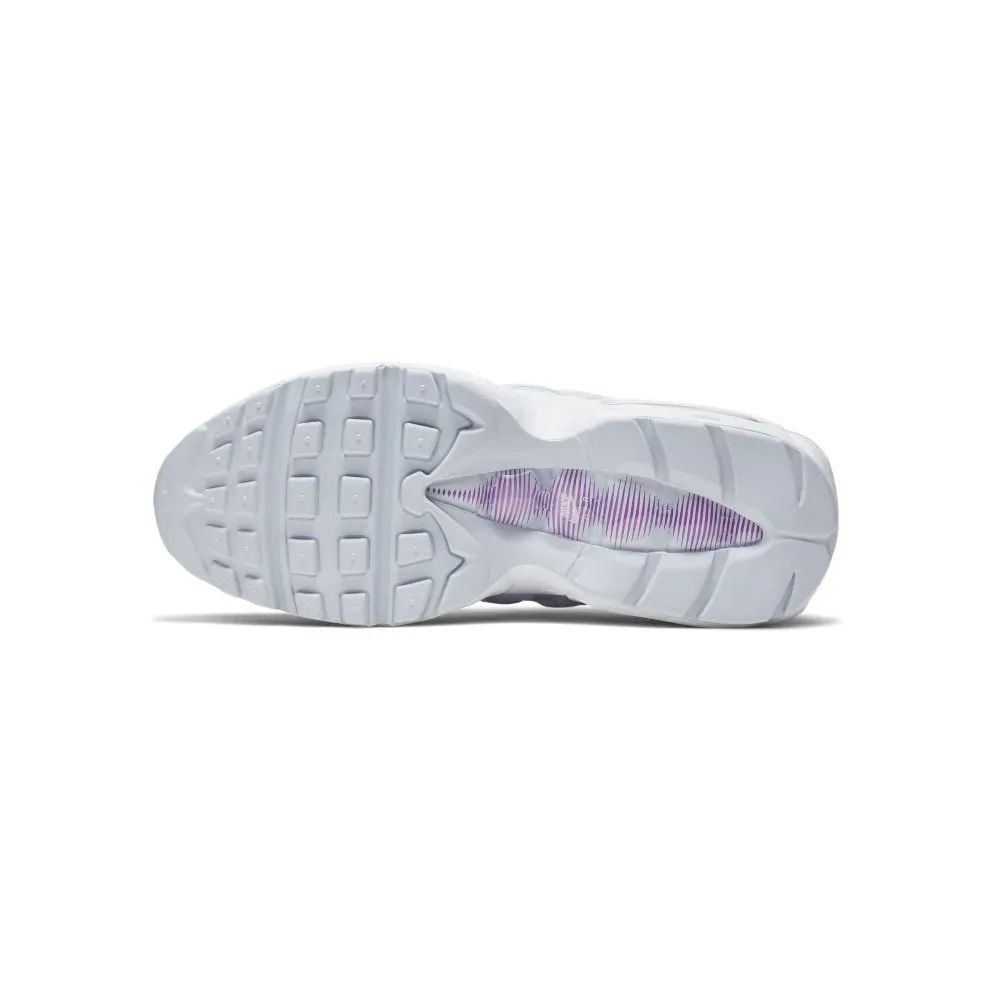 Nike Air Max 95 Football Grey Hyper Violet (W) Football Grey/Summit White-White-Hyper Violet (307960-023)