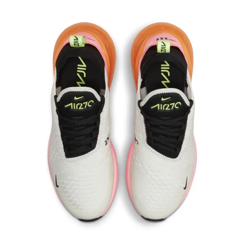 Nike Air Max 270 White Pink Orange (W) (DJ5997-100)