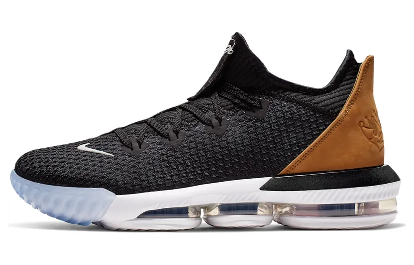 Nike LeBron 16 Low Black Wheat “Soundtrack”