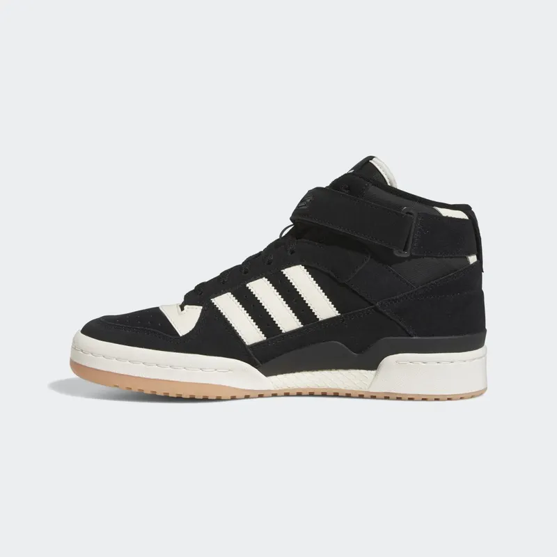 Adidas Forum Mid Core Black / Cream White / Gum (FZ6252)