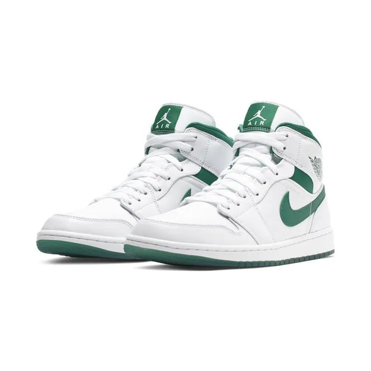 Air Jordan 1 Mid White Mystic Green (CD6759-103)