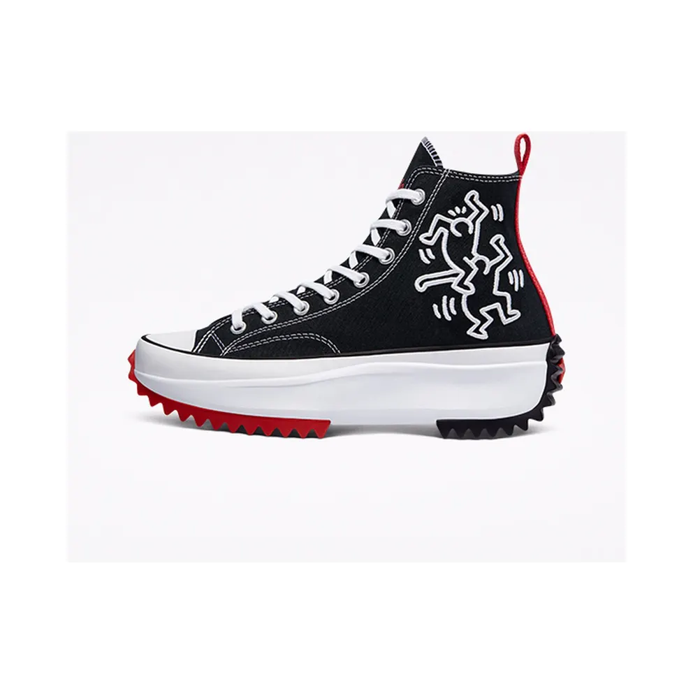 Converse Converse x Keith Haring Run Star Hike High Top Black/White/Red (171859C)