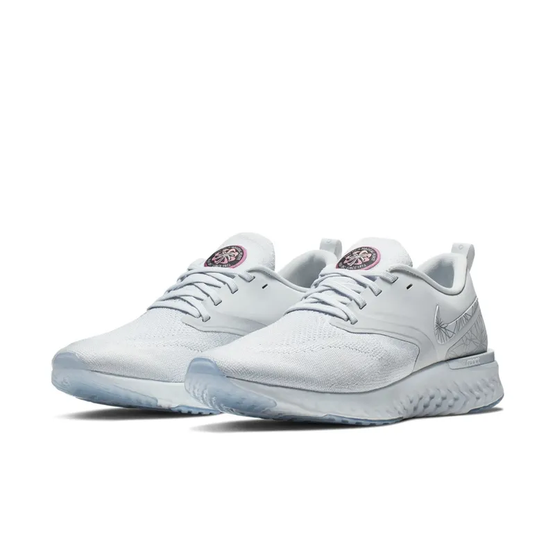 Nike  Odyssey React Flyknit 2 Pure Platinum Pure Platinum Black Pure Platinum (AT9975-001)