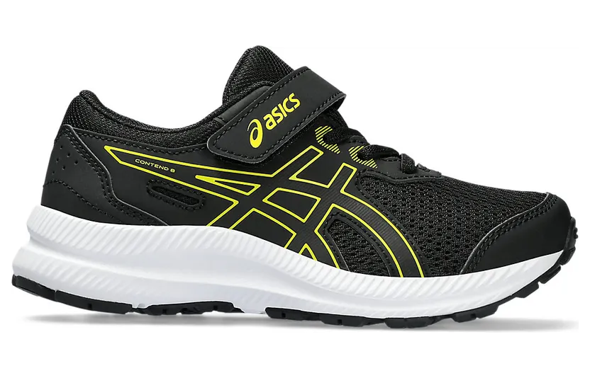 Asics Contend 8 Ps Black/Bright Yellow (1014A258.009)