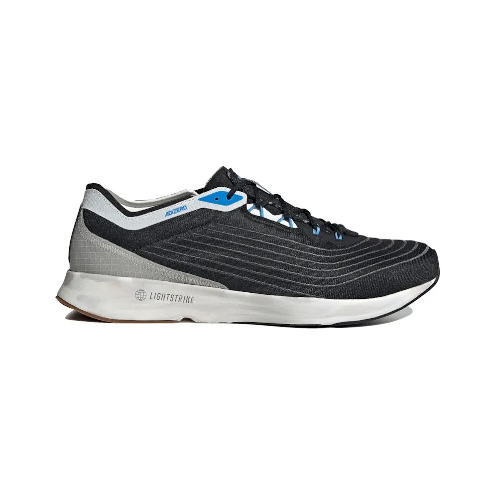 adidas Parley x Adizero Laufschuh Core Black / Grey Five / Pulse Blue (HQ6594)