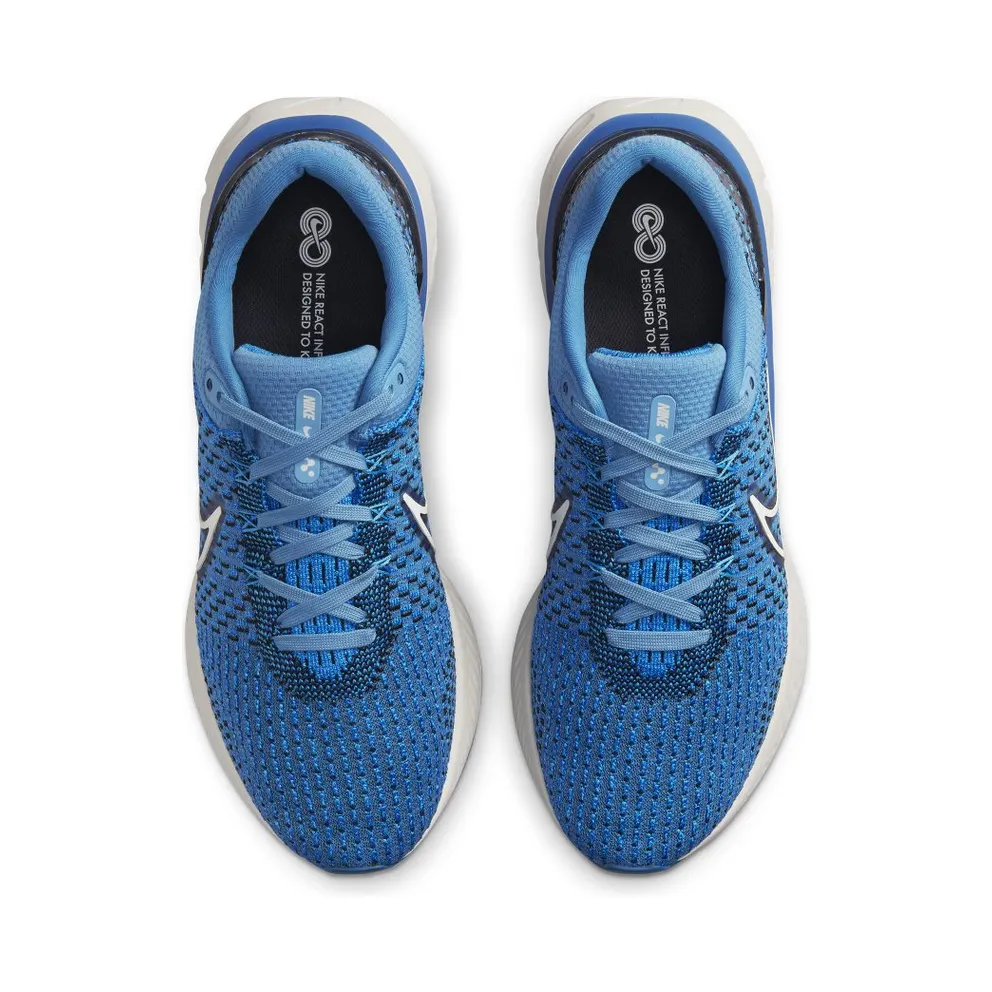 Nike React Infinity Run Flyknit 3 for Men (straat) Blue (DH5392-400)