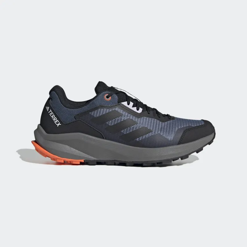 adidas Terrex Trail Rider Trail Running Wonder Steel / Core Black / Impact Orange (HR1157)