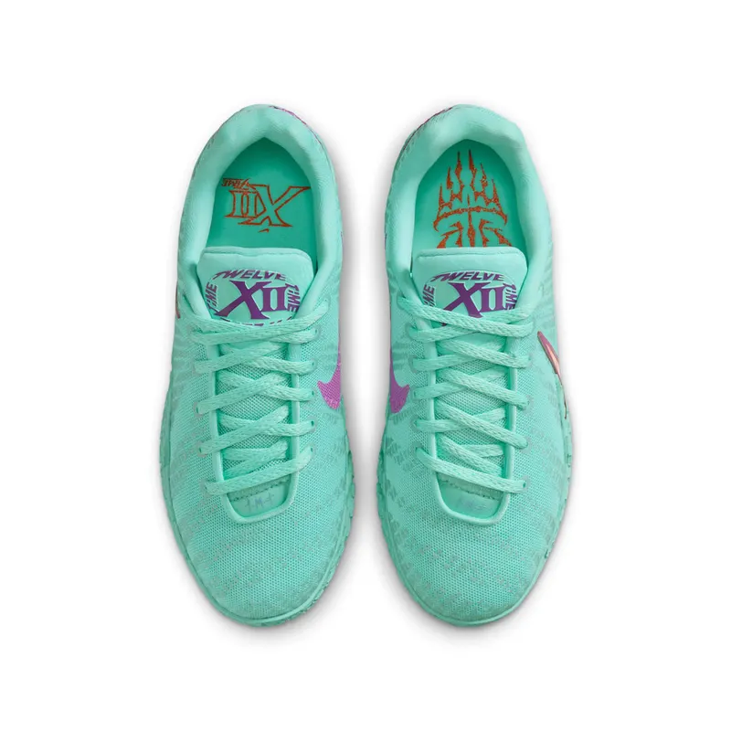 Nike Ja Morant Nike Ja 3 Bleached Turquoise / Safety Orange / Vivid Purple (IR2159-300)
