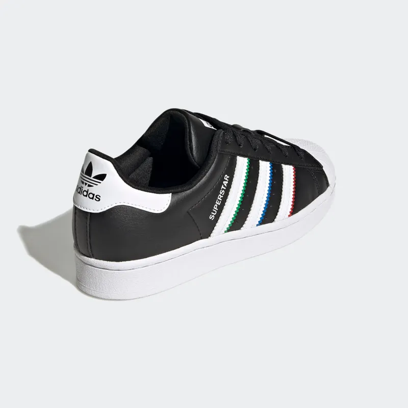 Adidas Superstar Core Black / Cloud White / Vivid Red (GZ4425)