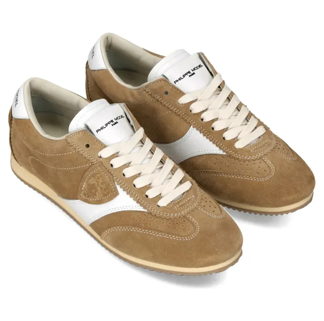 Philippe Model Low Panel “Brown/White” (PNLD D007) (4)