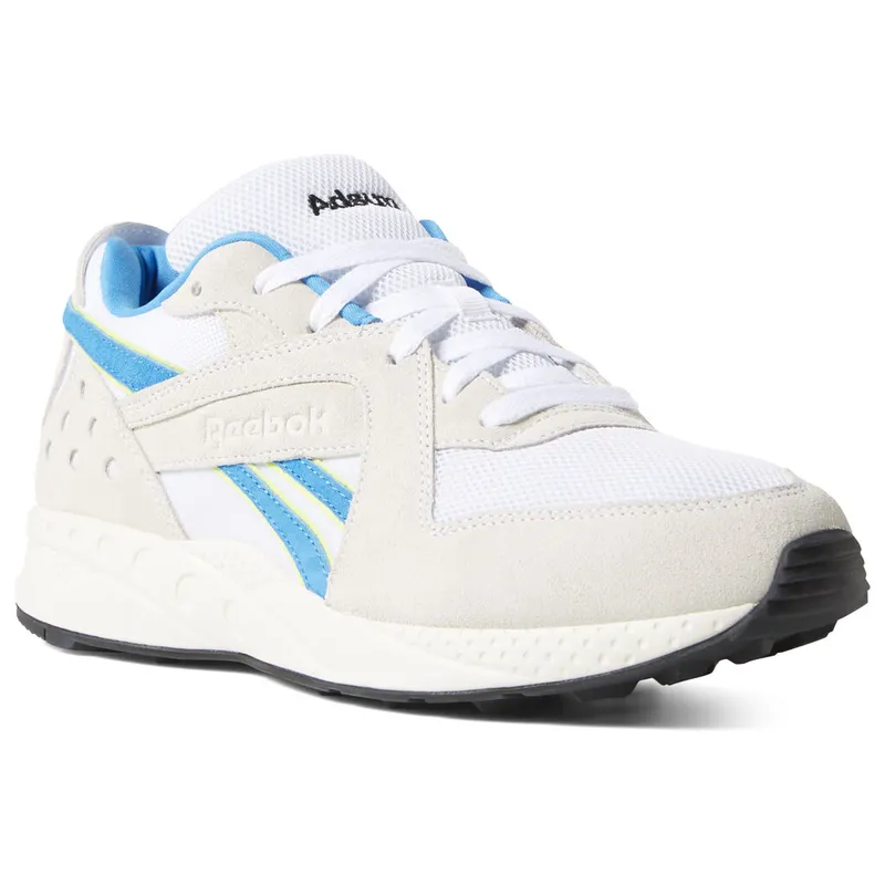 Reebok Pyro Adsum White/Blue-Citron Green (Other Brands Reebok)