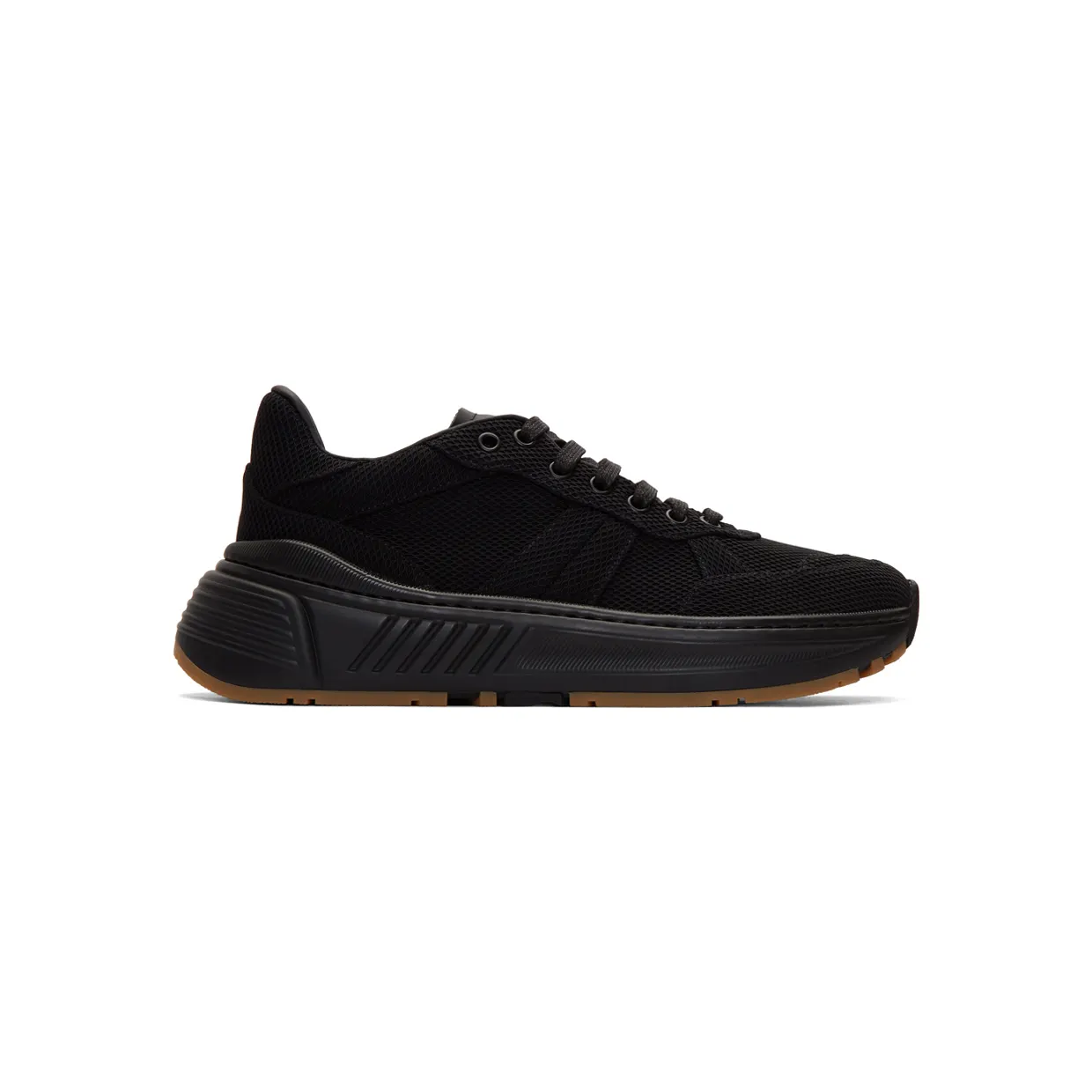Bottega Veneta Black Mesh Speedster Sneakers (608833 VBRZ1)